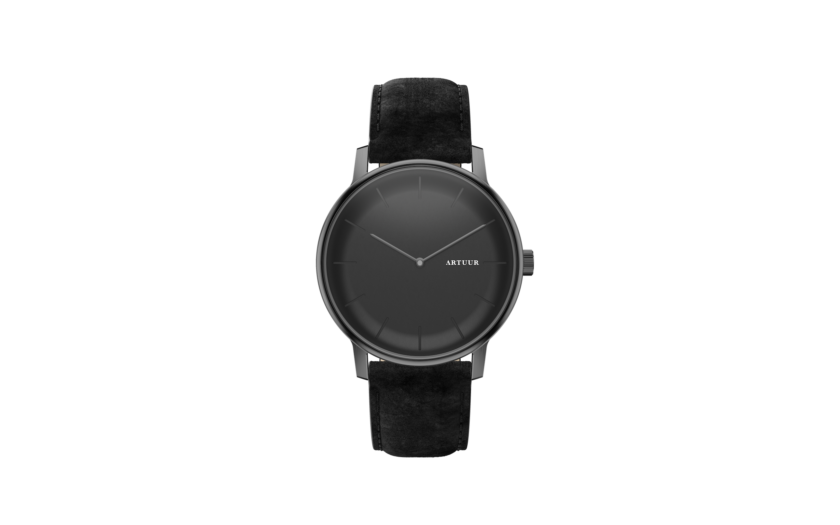 Onyx Zwart | suède bandje - Image 2
