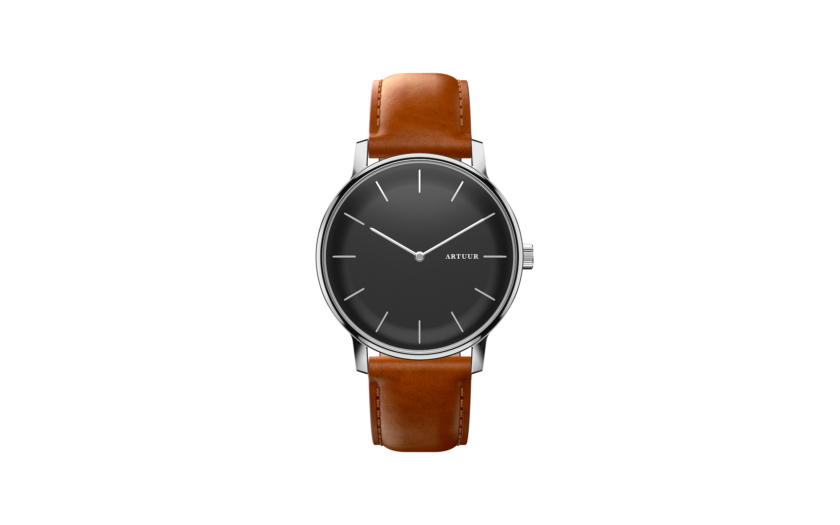 Sterling Cognac | lederen bandje - Afbeelding 2