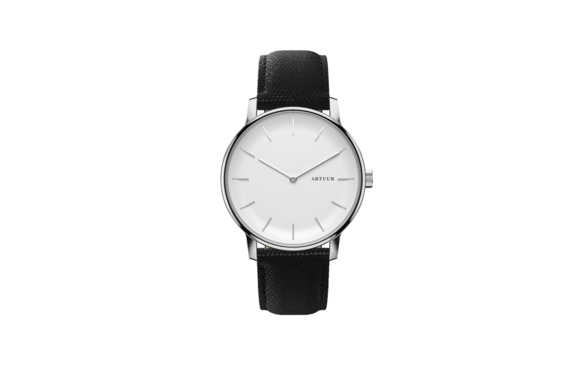 Cedar Zwart | nylon bandje - Afbeelding 2