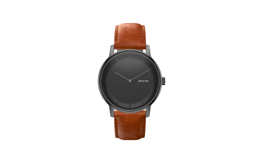 Onyx Cognac | lederen bandje - Image 2